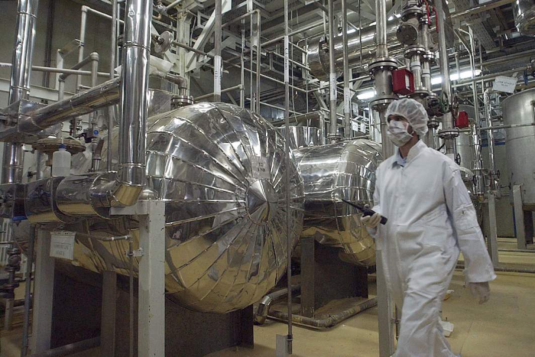 Завод по обогащению урана в Исфахане, Иран 