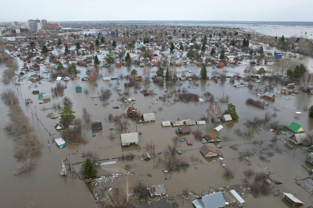 Паводки в Кургане