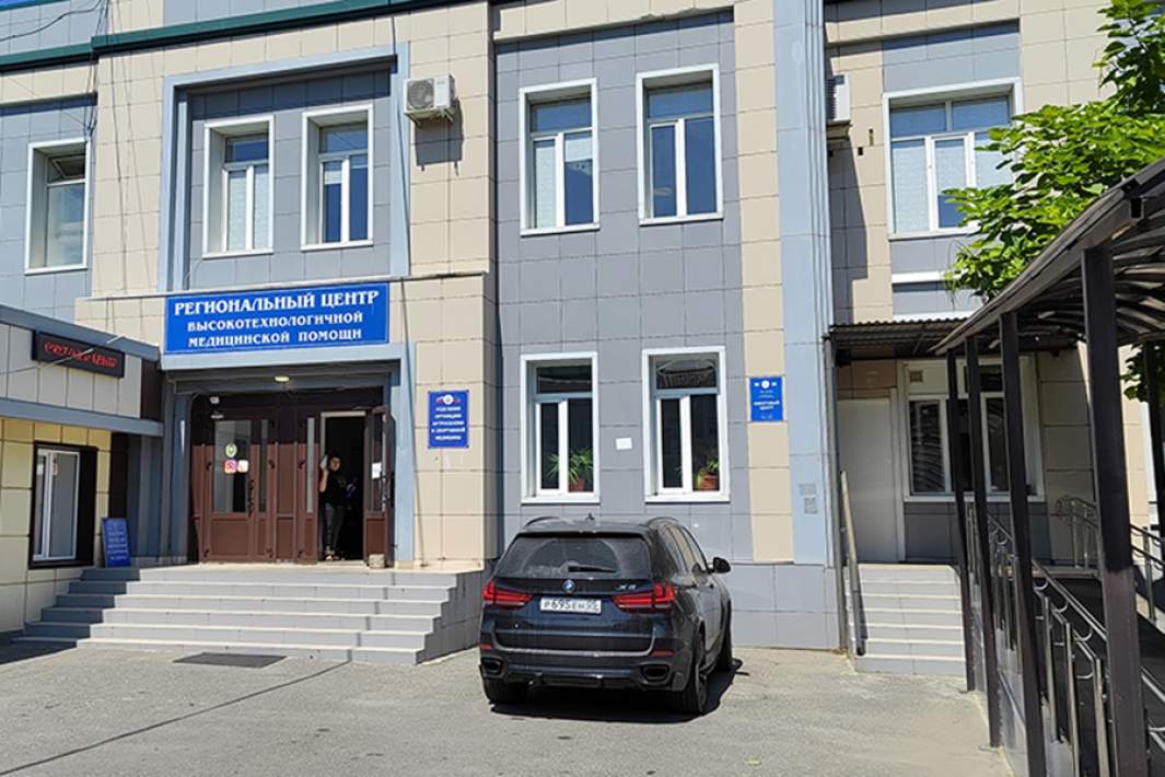 Ожоговый центр Республиканской клинической больницы им. А.В. Вишневского, куда были доставлены пострадавшие