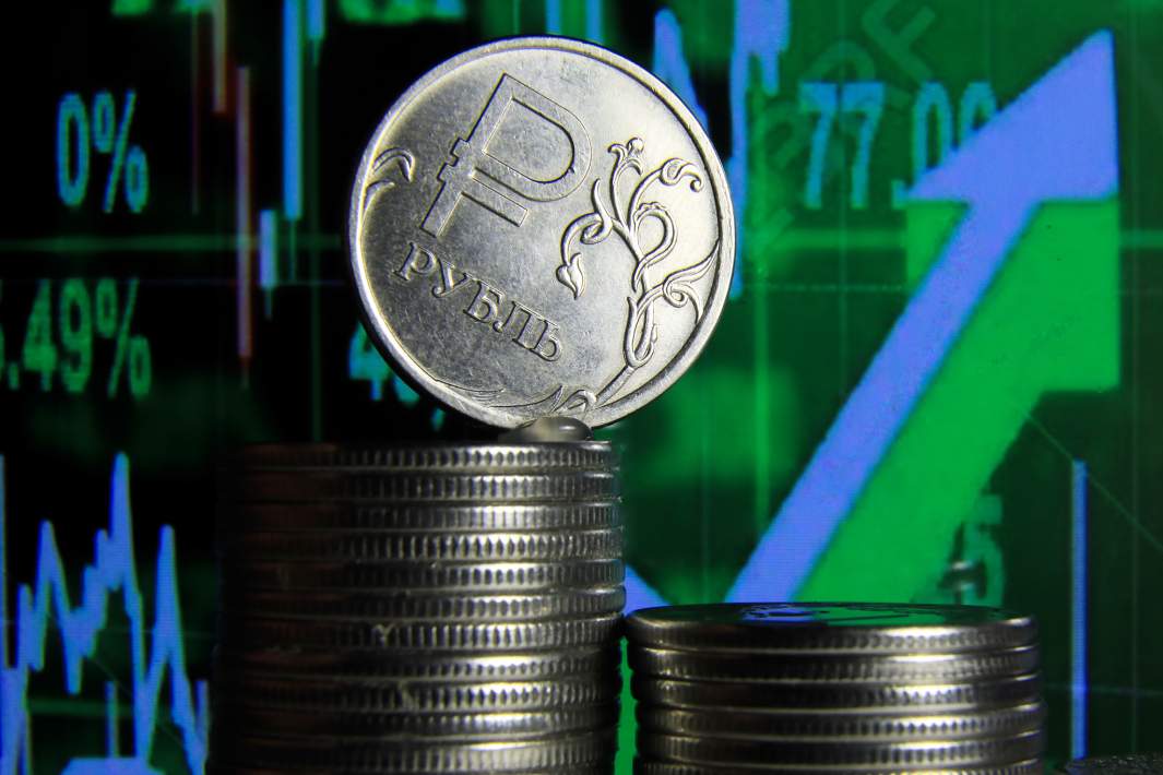 монеты рост цены график рубль