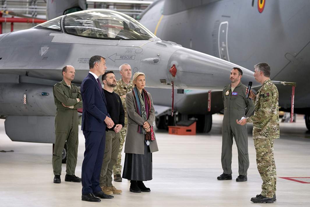 Бельгия и Украина подписали двустороннее соглашение о поставке на Украину истребителей F-16