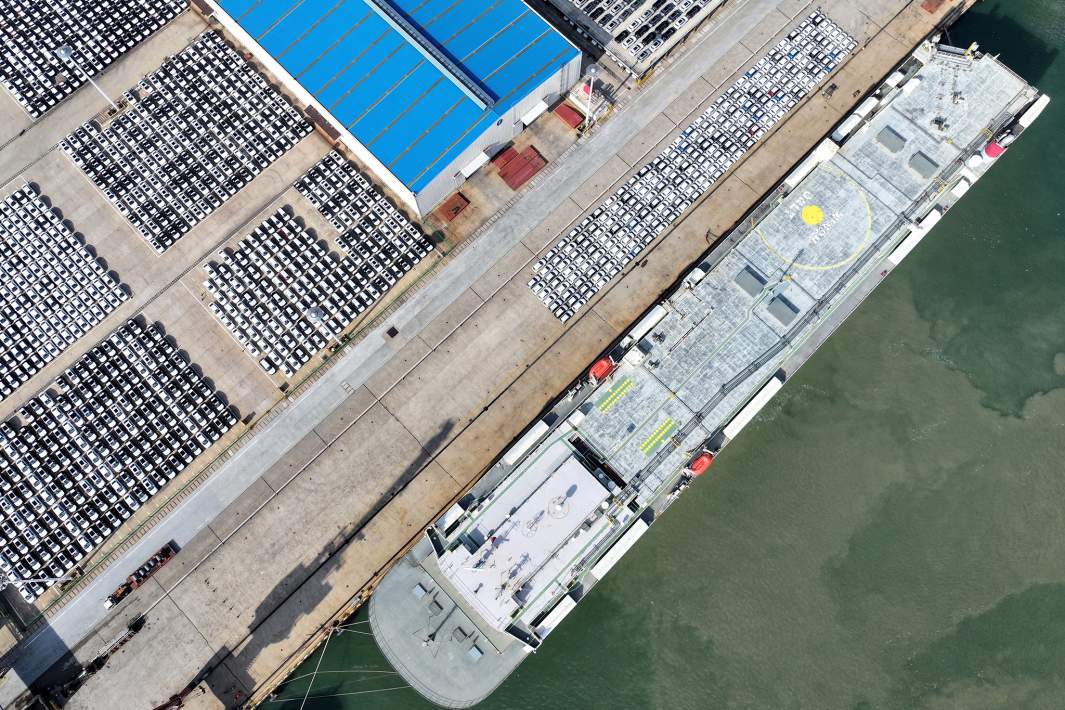 Экспорт китайских автомобилей