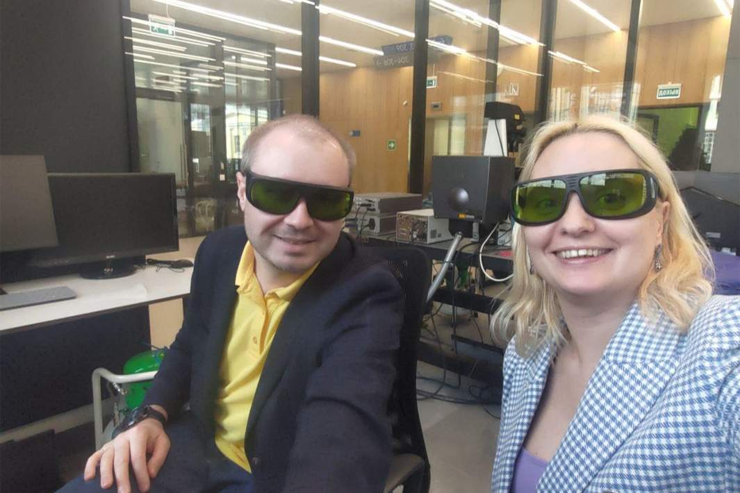 Соавтор Антон Аверчук и руководитель проекта Софья Морозова