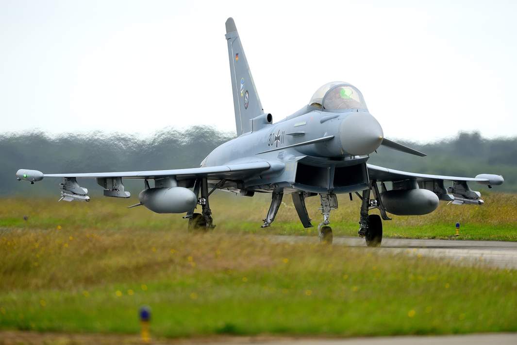 Многоцелевой истребитель Eurofighter Typhoon ВВС Германии