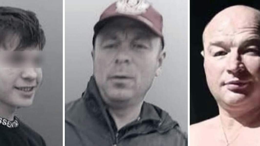 Михаил Пичугин, его брат Сергей и 15-летний племянник (справа налево)