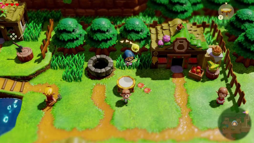 Скриншот из игры The Legend of Zelda: Echoes of Wisdom