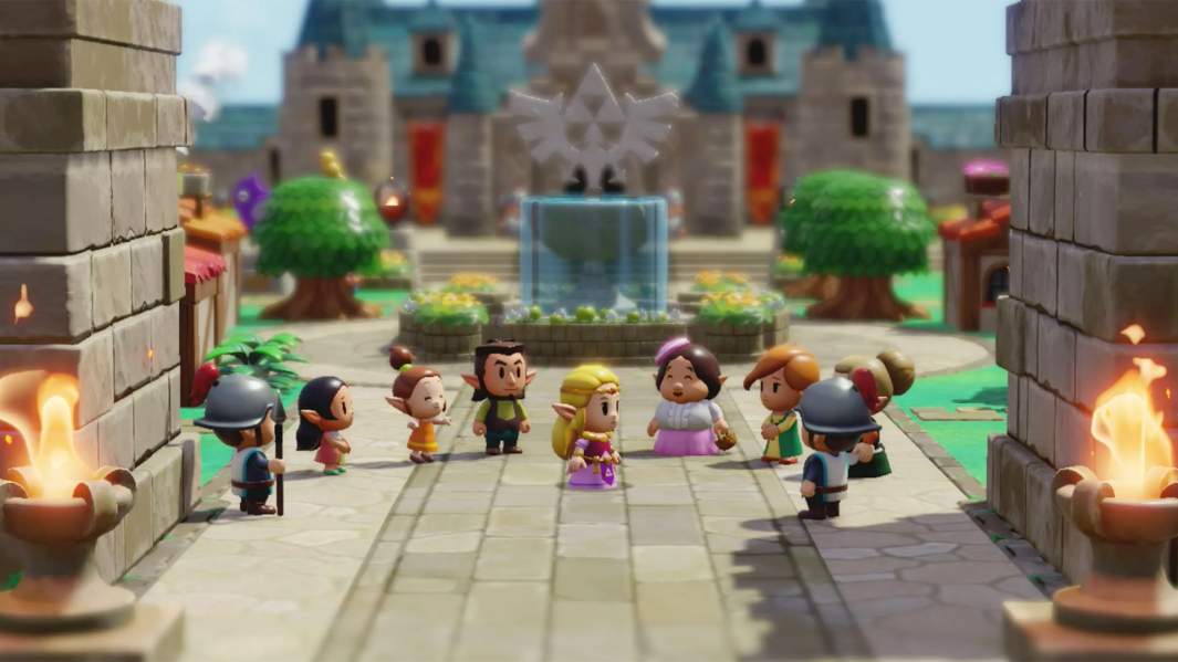 Скриншот из игры The Legend of Zelda: Echoes of Wisdom