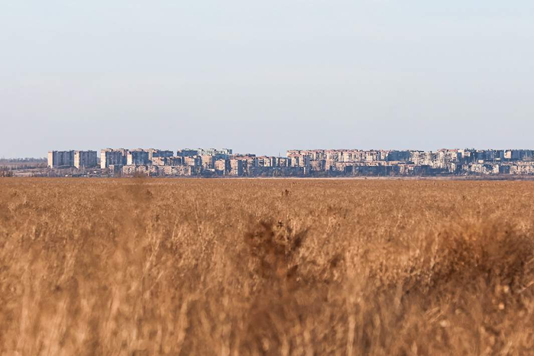 Вид на Угледар