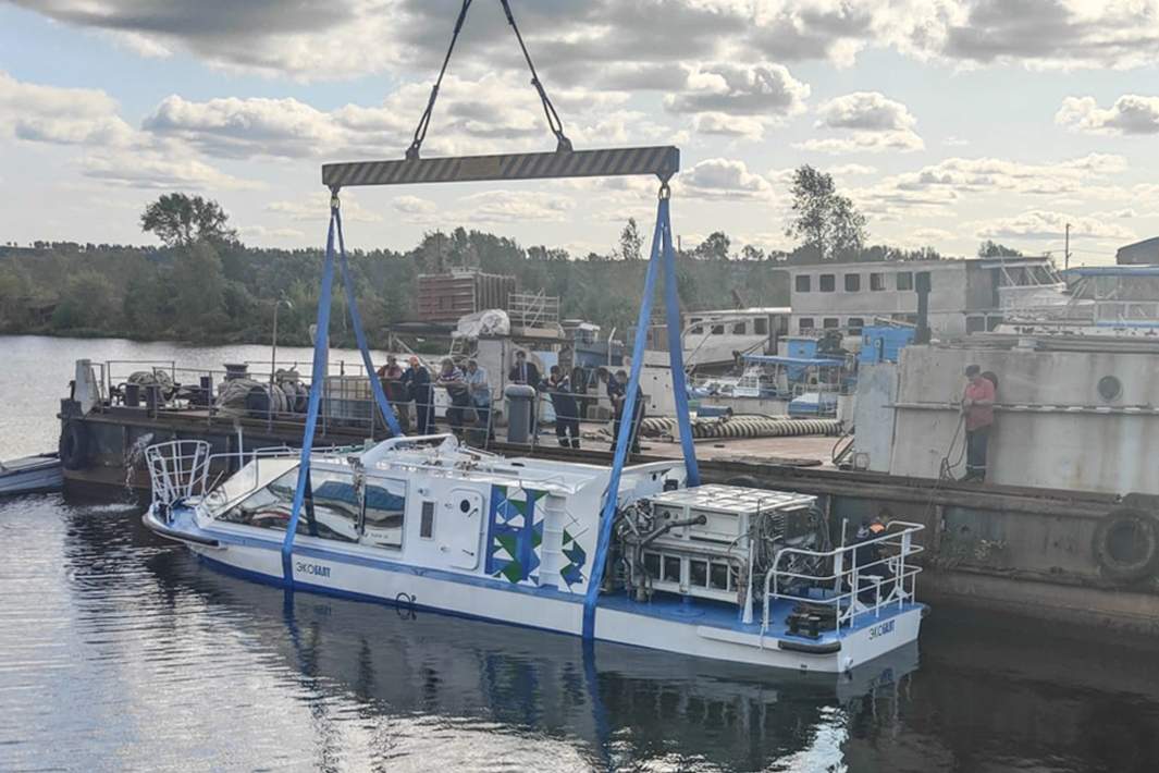 Судно на водородном топливе «Экобалт»