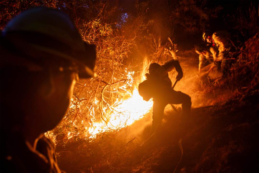 пожар Калифорния