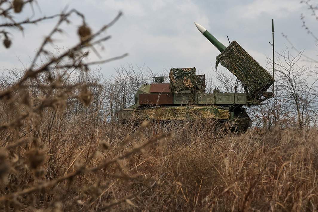 Боевое дежурство расчета ЗРК «Бук»