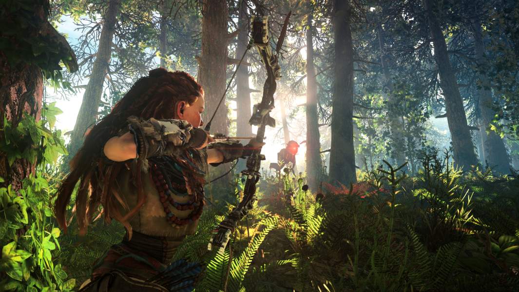 Скриншот из игры Horizon Zero Dawn