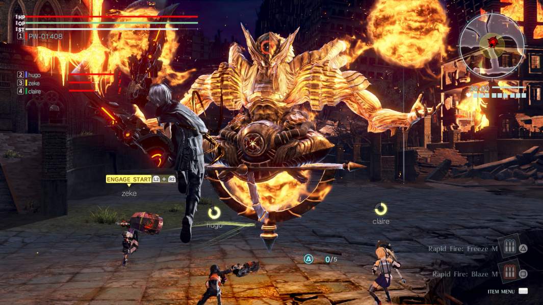 Скриншот из игры God Eater 3