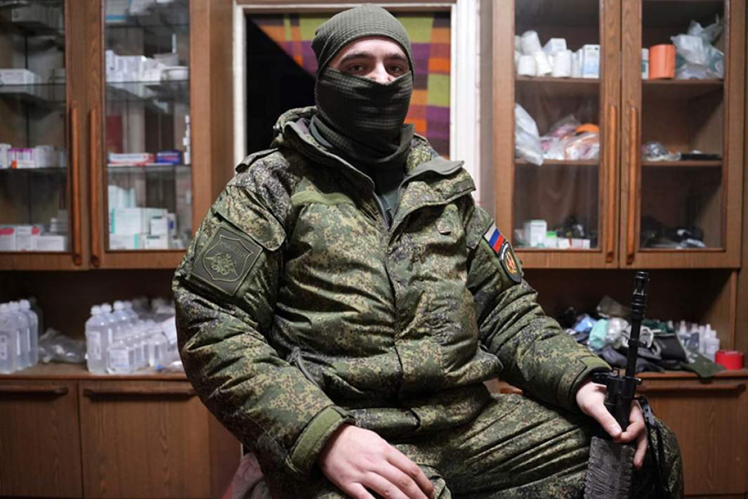 Водитель и медбрат Роман, позывной Рамон