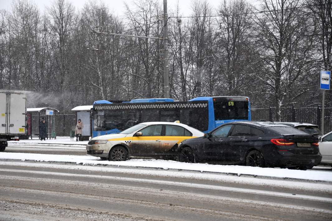 ДТП на улице в Москве