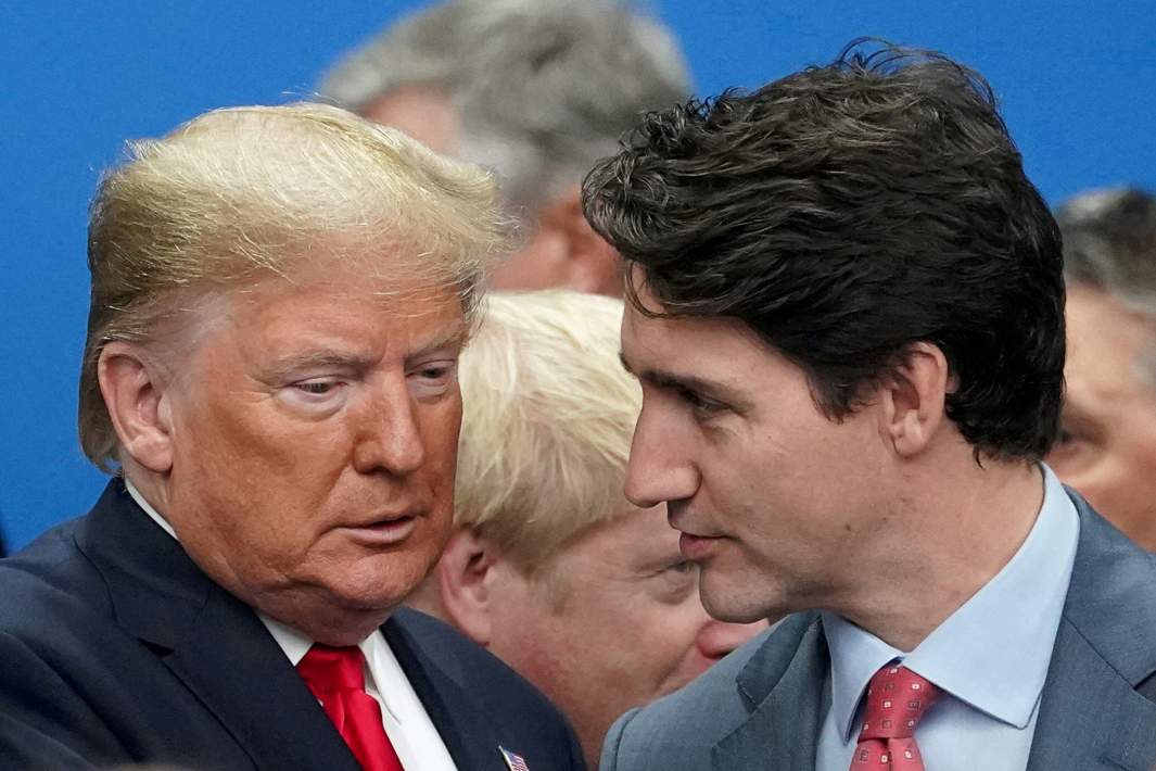 трамп и трюдо 