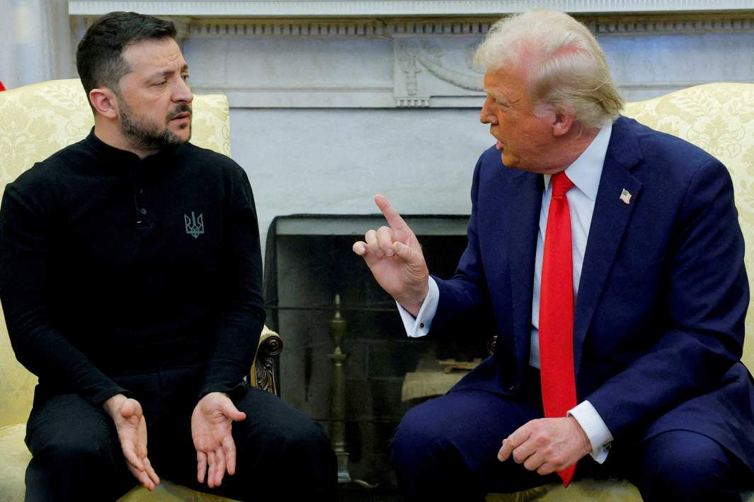 Трамп и Зеленский