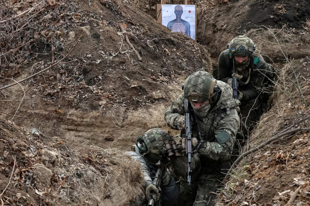 Военнослужащие ВСУ