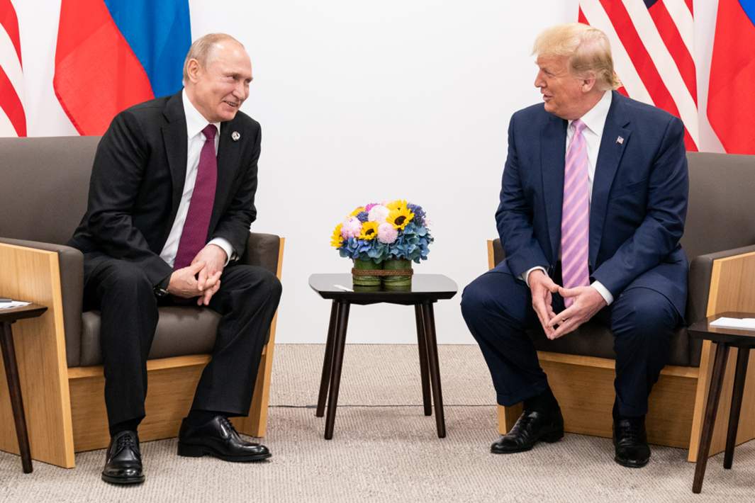 путин и трамп 
