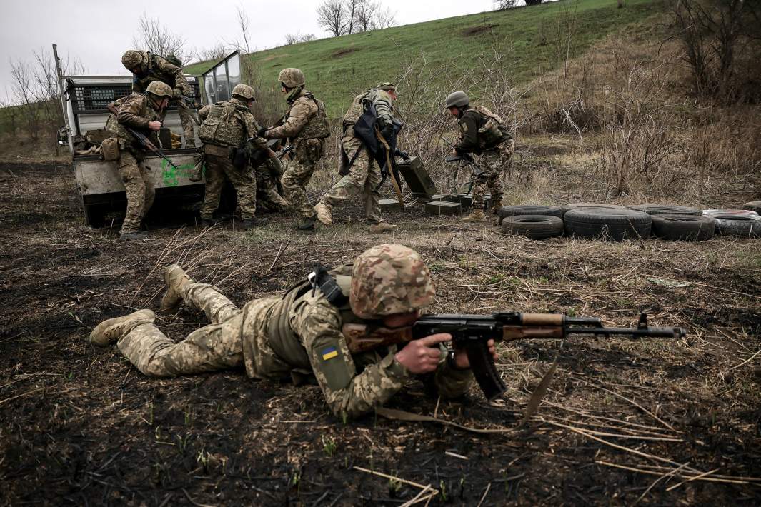 Военнослужащие ВСУ