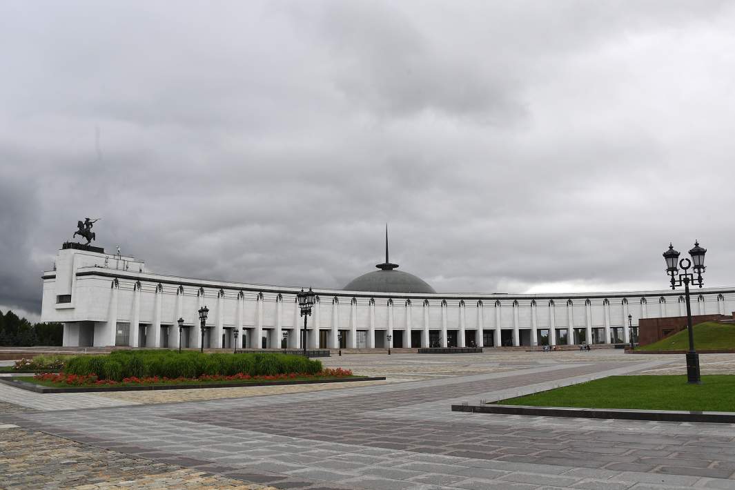 Здание открывшегося главного здания Музея Победы