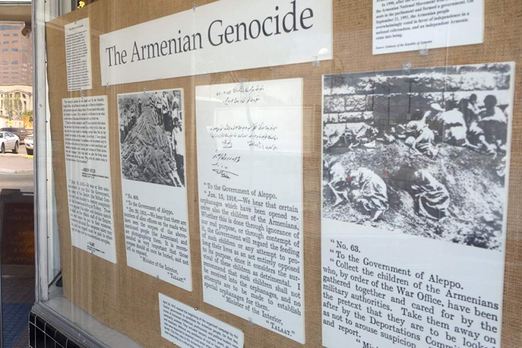 Акции памяти геноцида армян в США