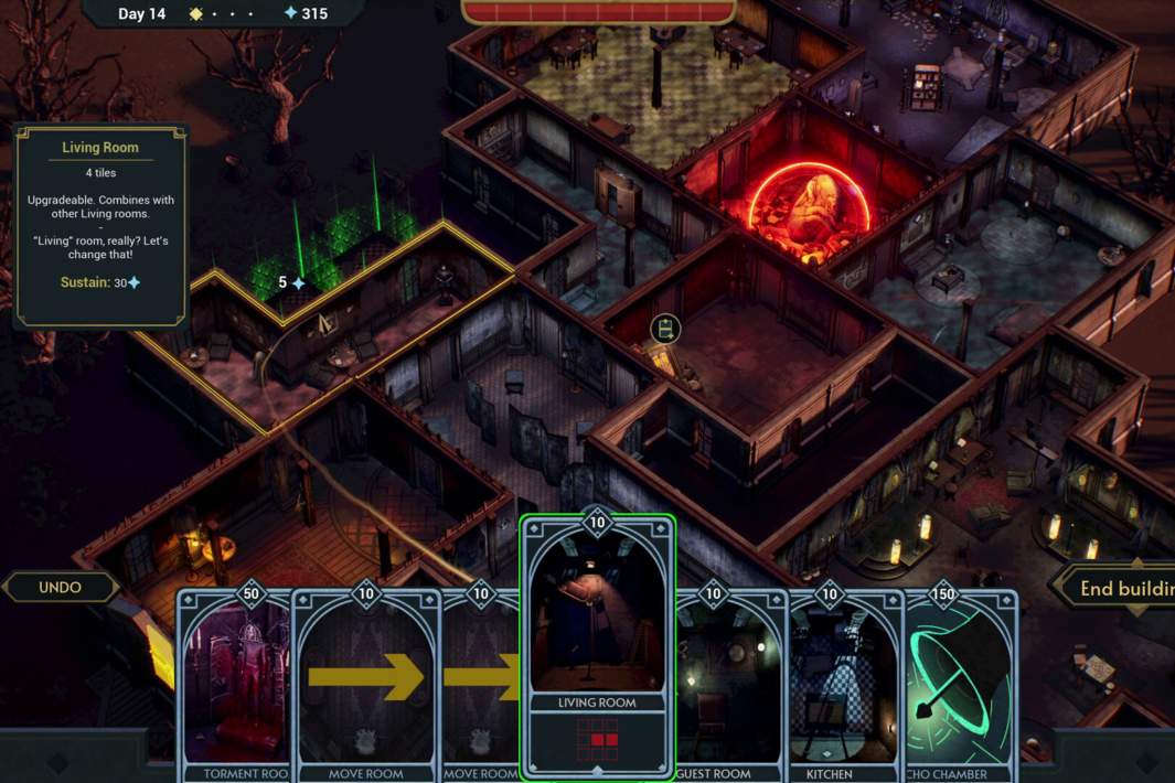 Скриншот из игры Deck of Haunts