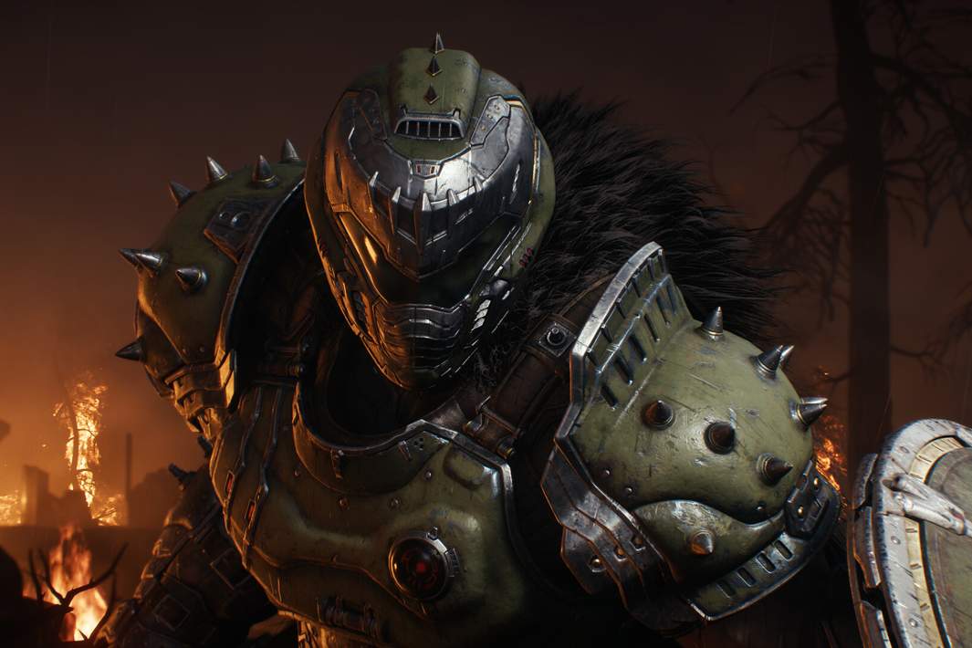 Скриншот из игры DOOM: The Dark Ages