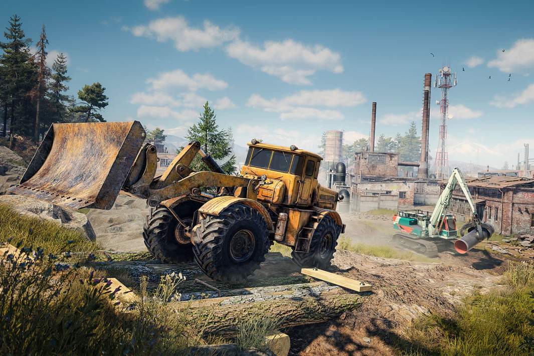Скриншот из игры RoadCraft