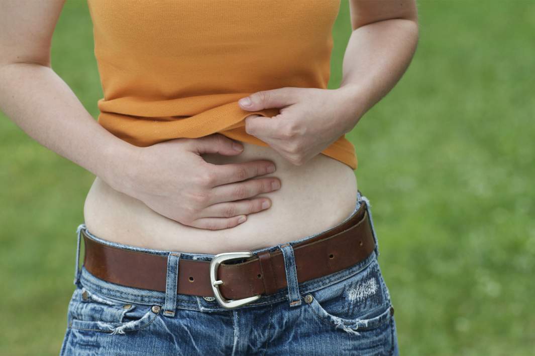 Боль живот