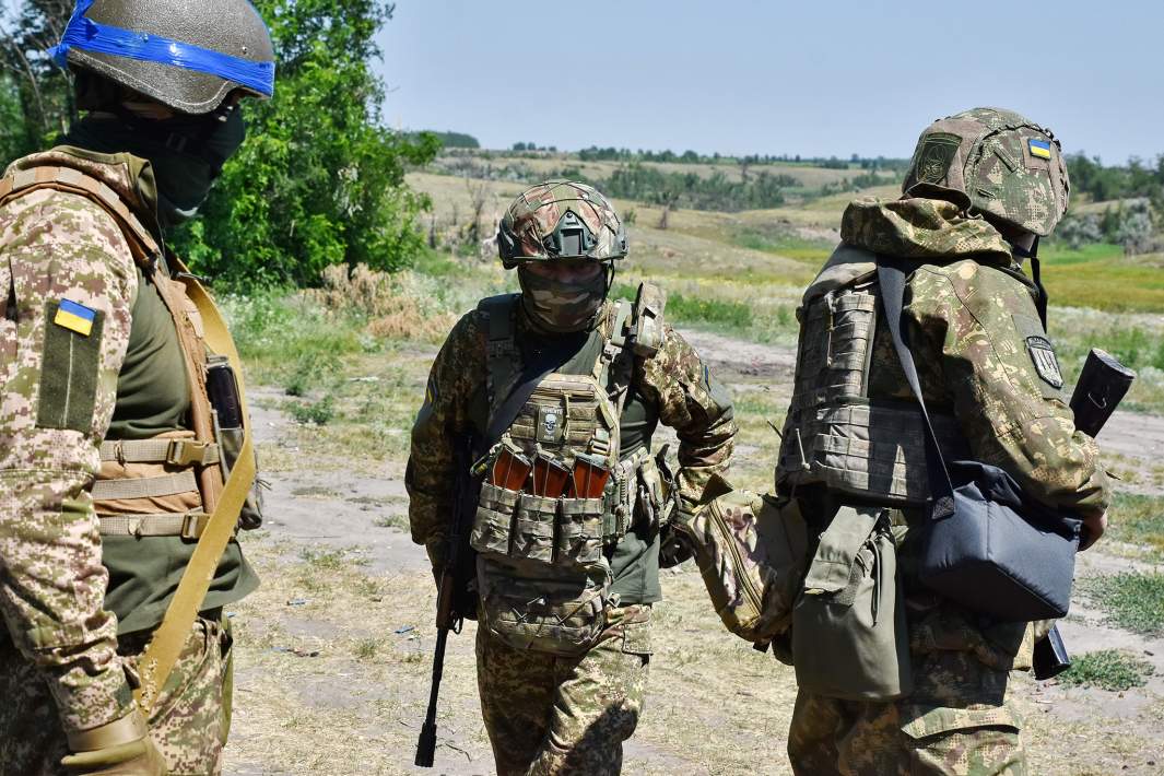 Украинские военные