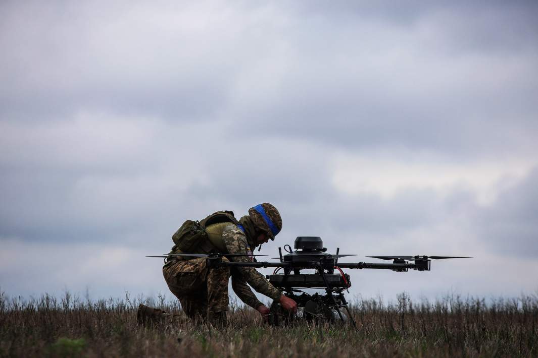 Украинский солдат
