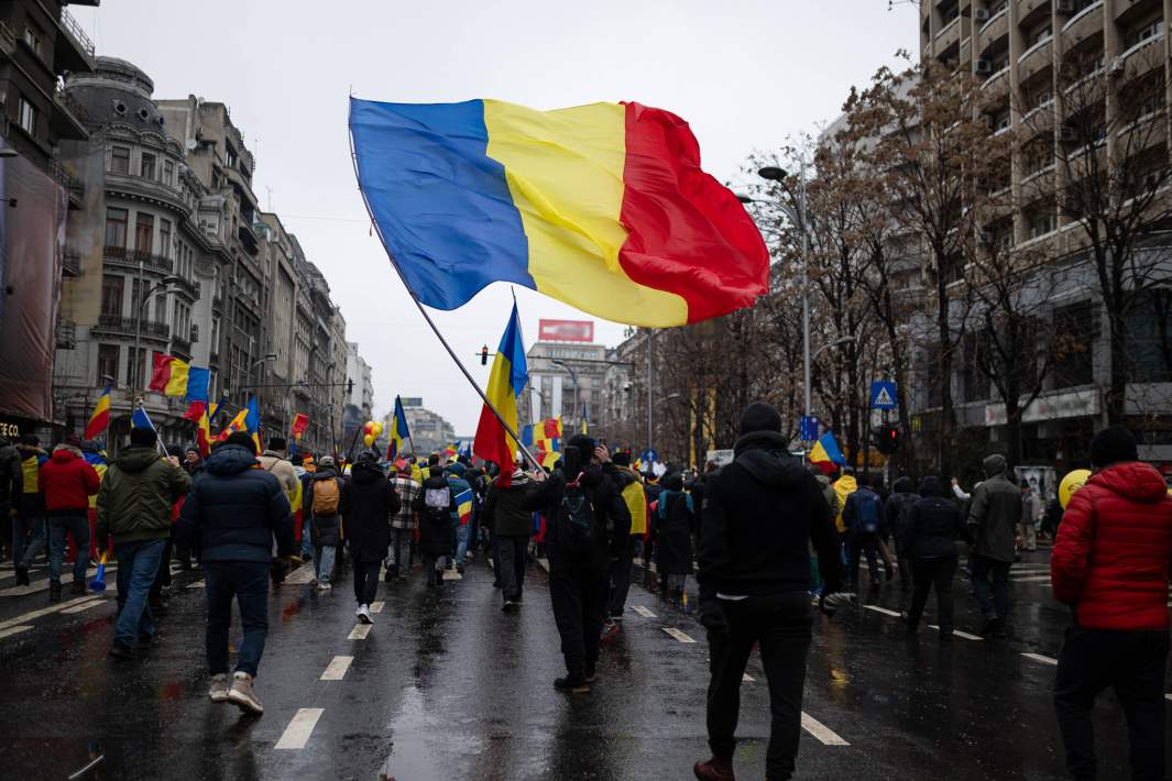 Протесты в Румынии