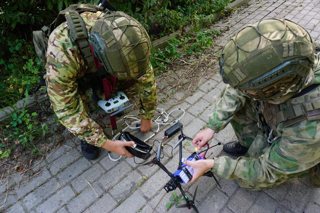 Бойцы ВС РФ