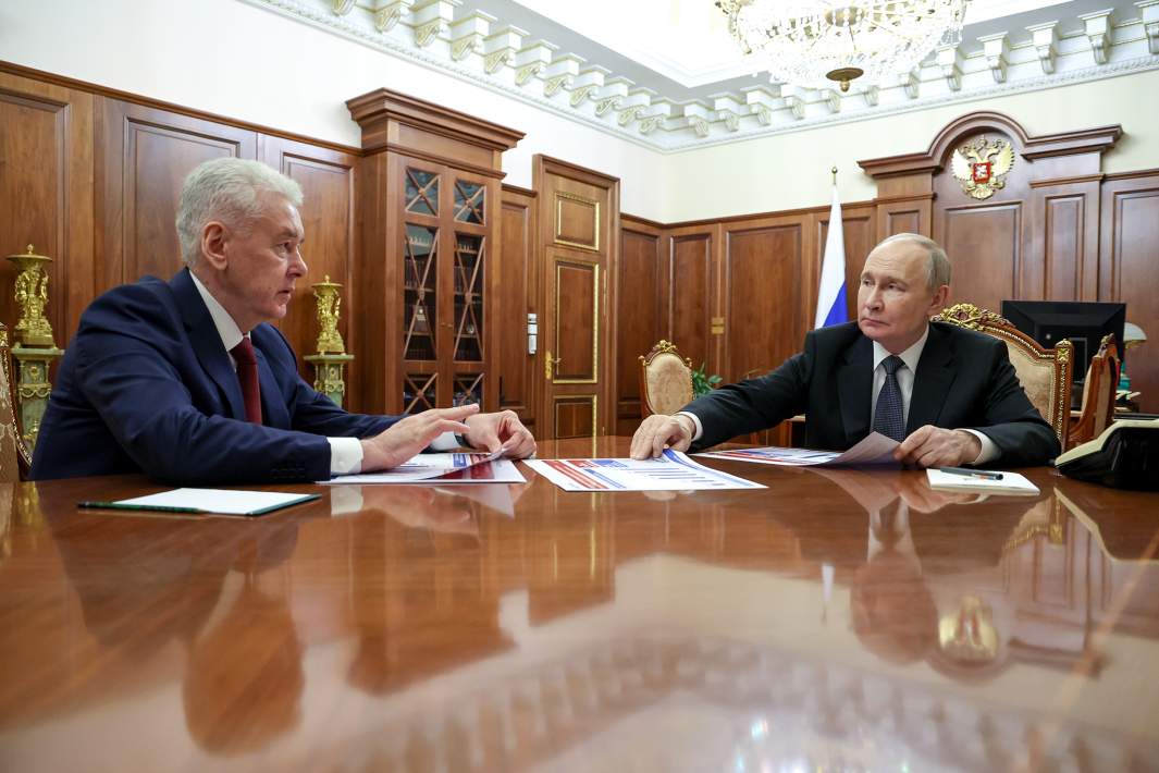 Путин и Собянин