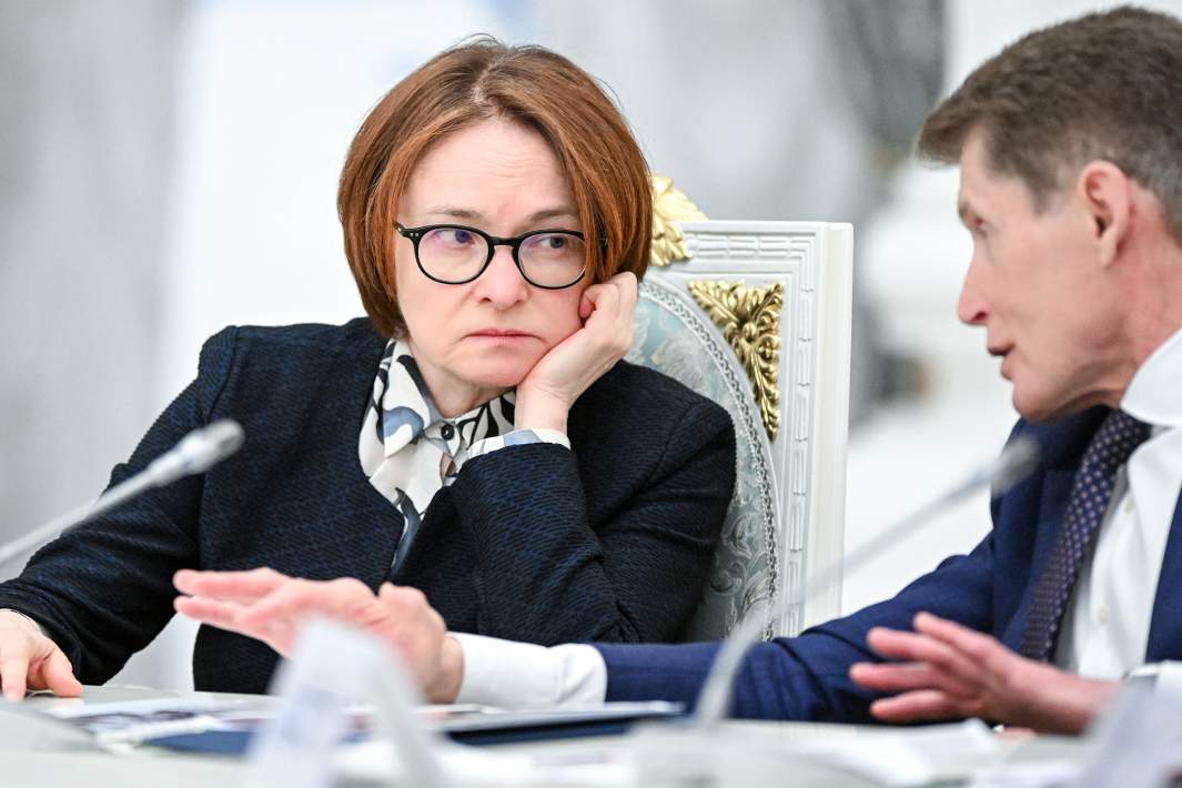 Председатель Банка России Эльвира Набиуллина на заседании попечительского совета Большого и Мариинского театров