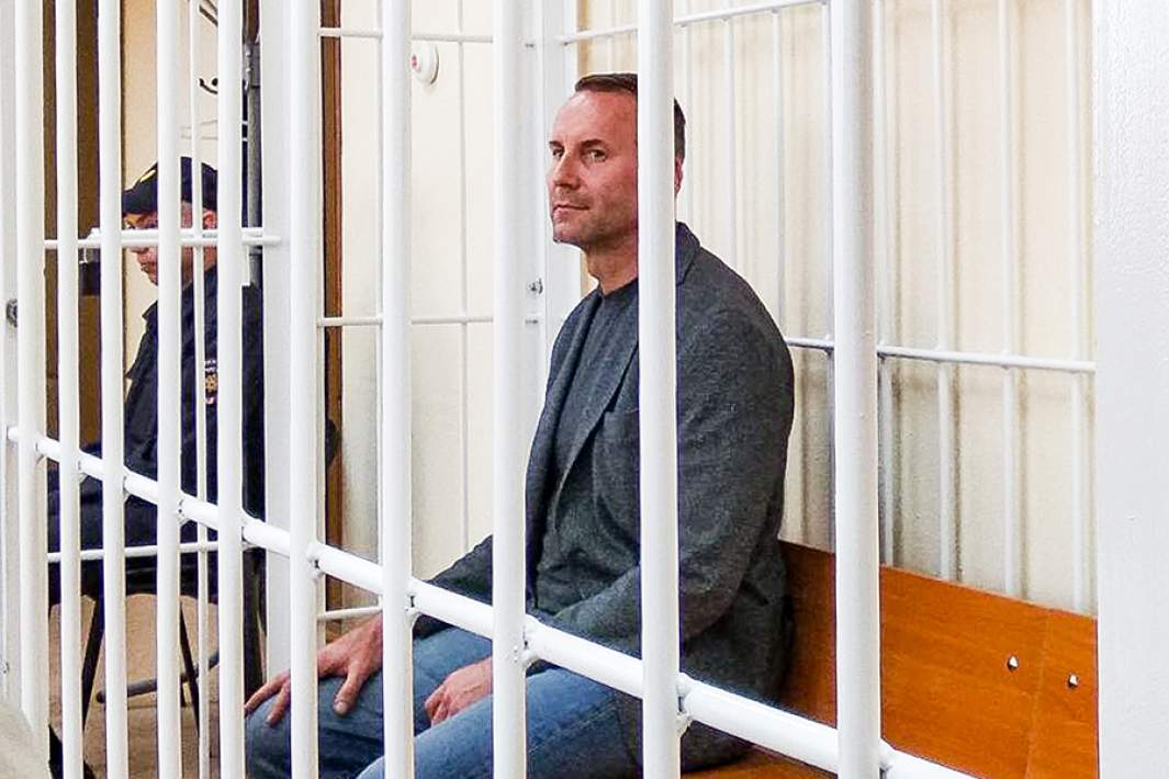 Задержанный глава Корпорации инвестиционного развития Новосибирской области Александр Зырянов 