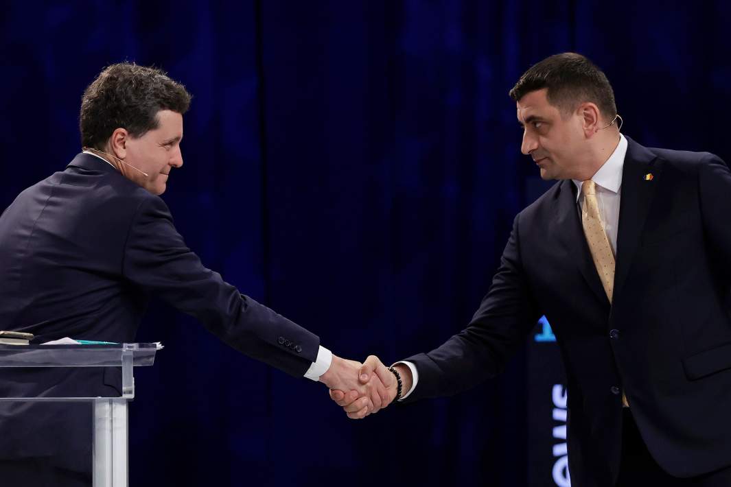 Джордже Симион и Никушор Дан