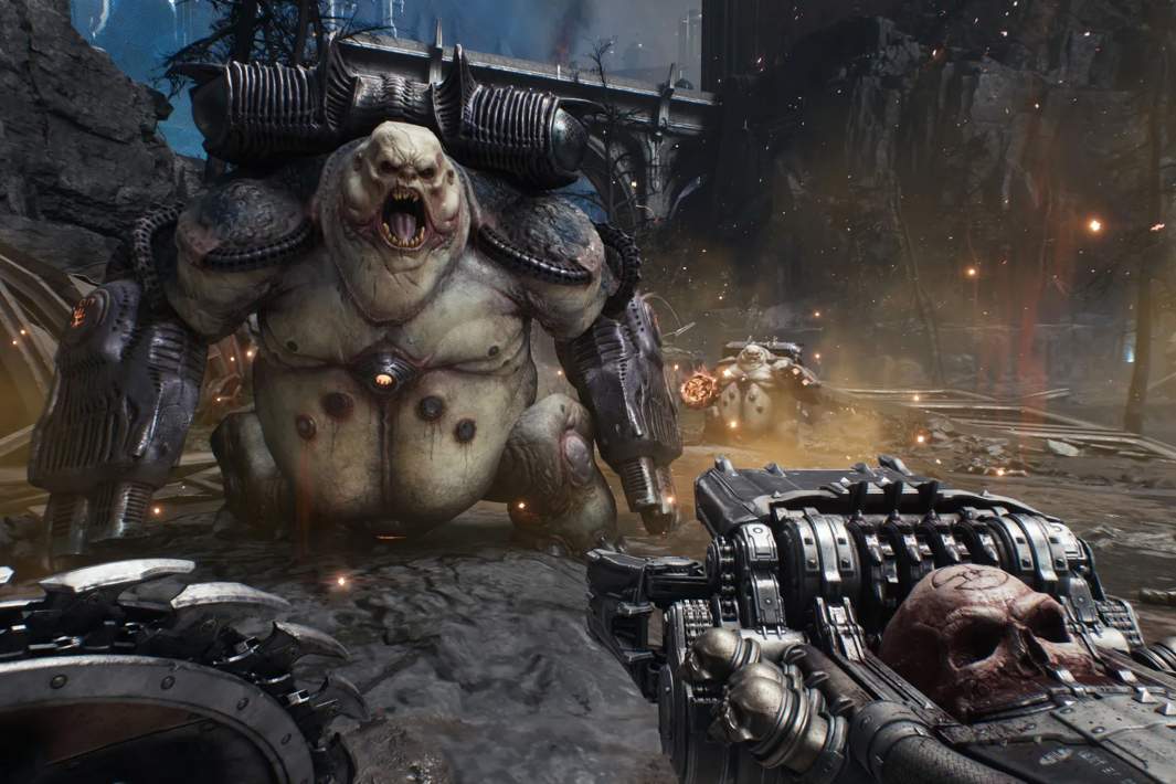 Кадр из игры Doom: The Dark Ages