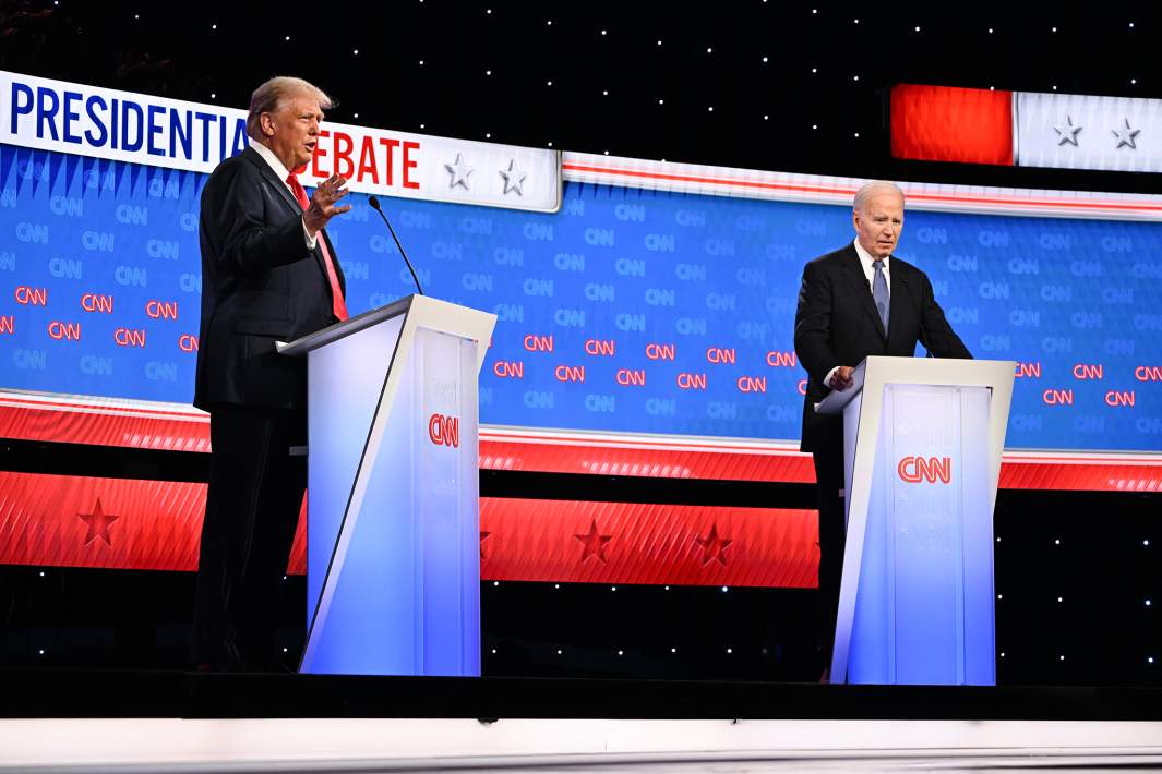 Президент США Дональд Трамп и бывший президент США Джо Байден