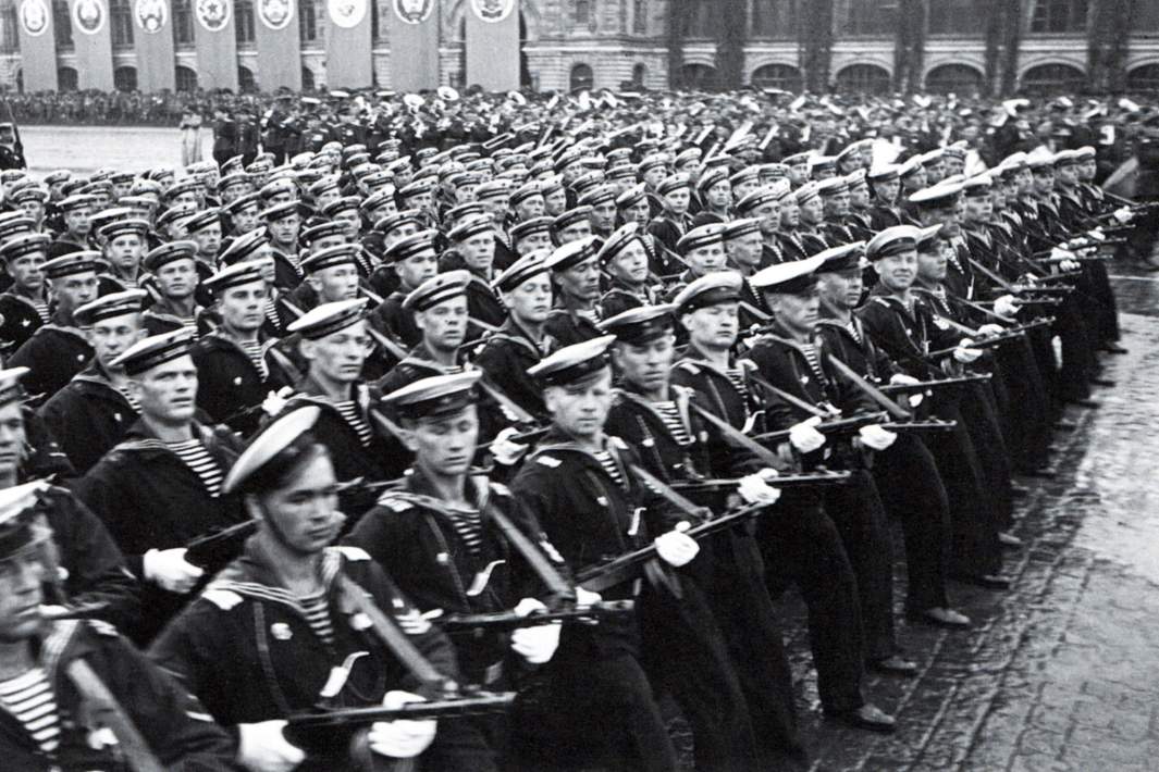 Парад Победы на Красной площади в Москве 24 июня 1945 года