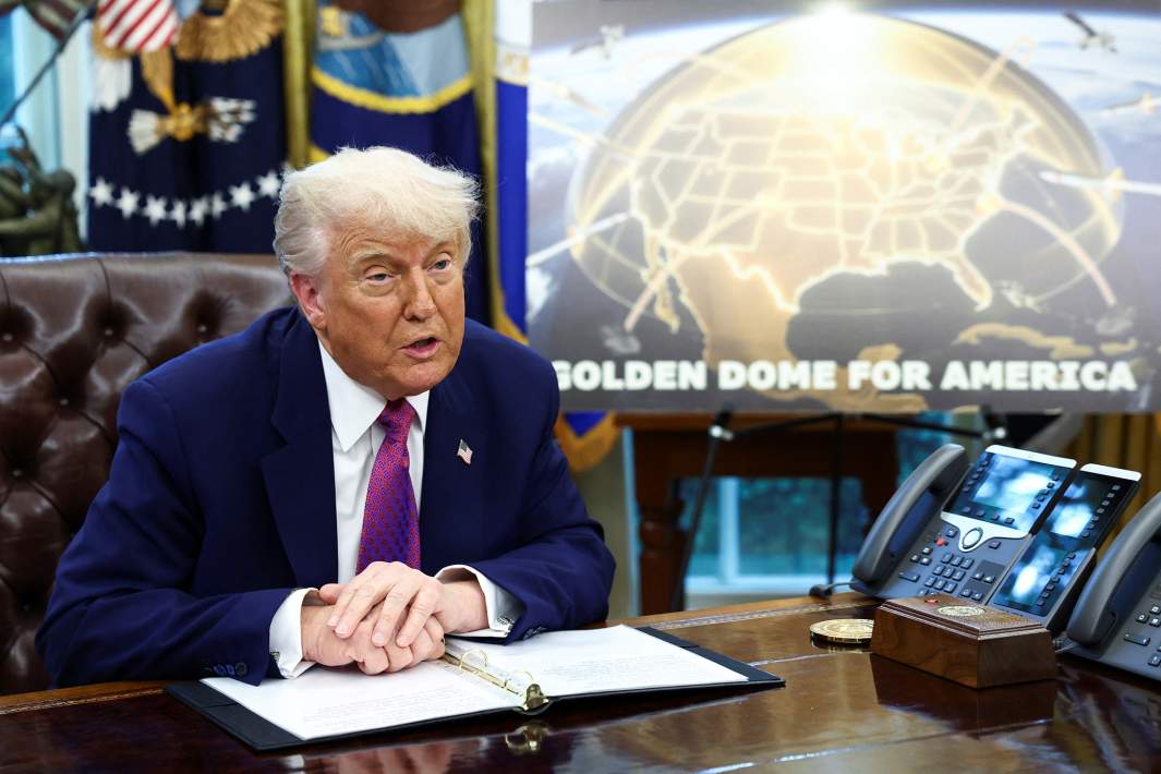Трамп и золотой купол