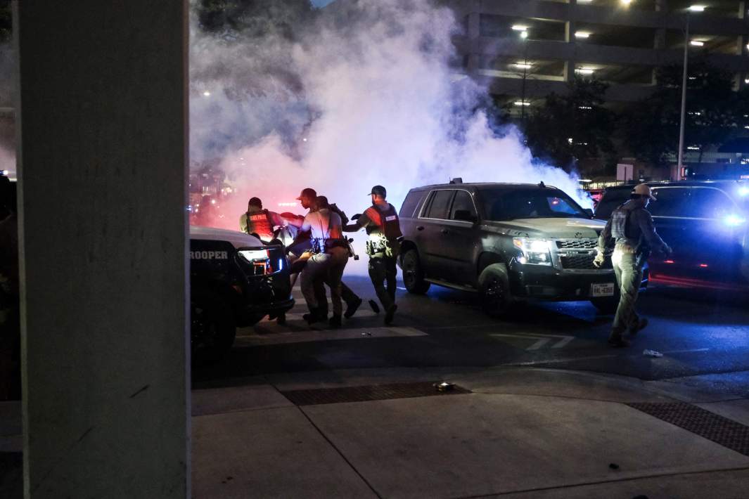 Протесты в США