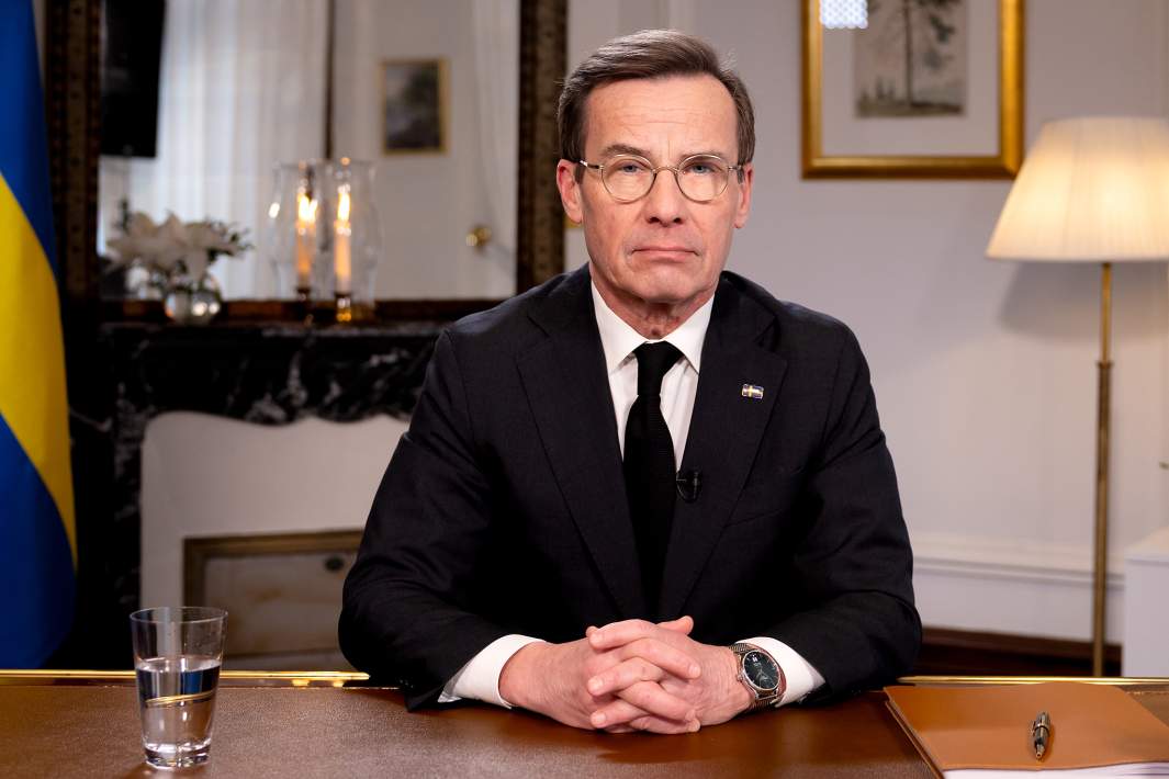 Премьер-министр Швеции Ульф Кристерссон