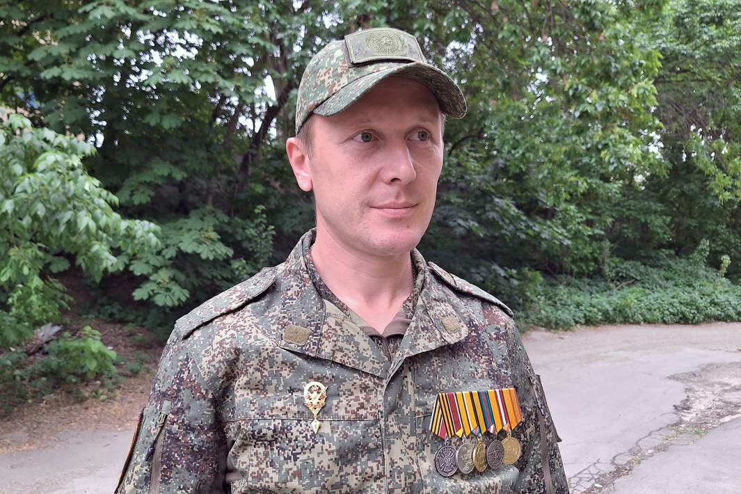 Сергей с позывным Борода — огнеметчик 1-й Славянской бригады 51-й Донецкой армии Южного военного округа