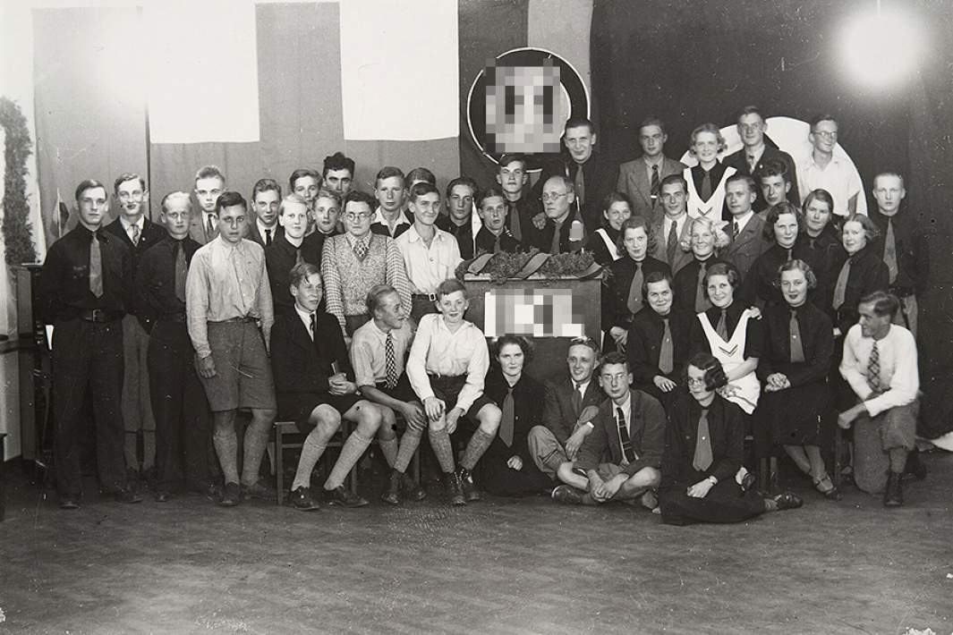 Члены «Сине-черного движения». 1934 год
