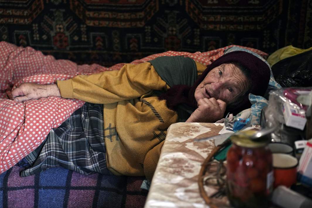 Одинокая жительница Александровки Надежда Дмитриевна