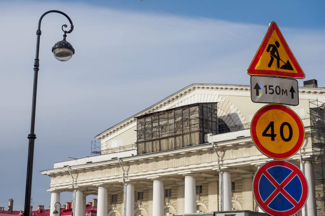 Реставрация здания Биржи