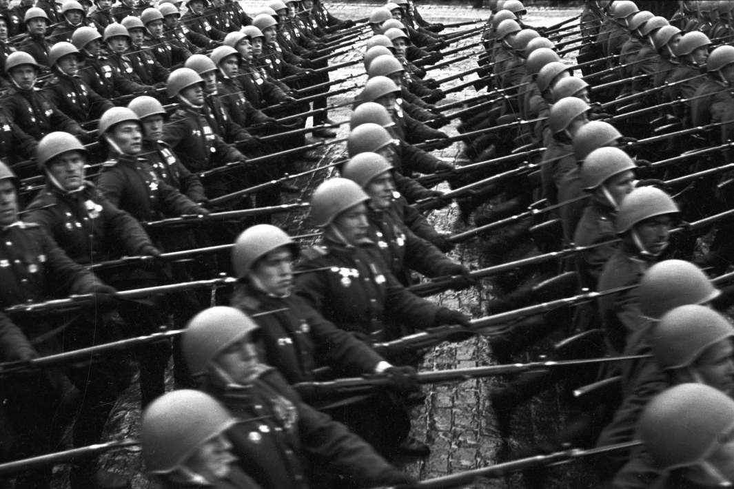 Парад Победы на Красной площади в Москве 24 июня 1945 года