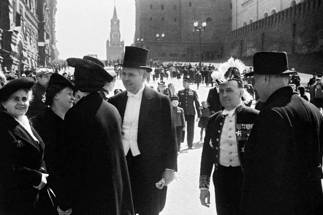 Иностранные гости, прибывшие на Парад Победы 24 июня 1945 года